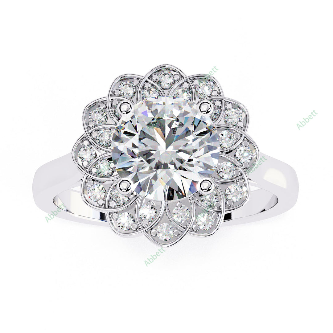 Vintage Engagement Ring ENVI1142