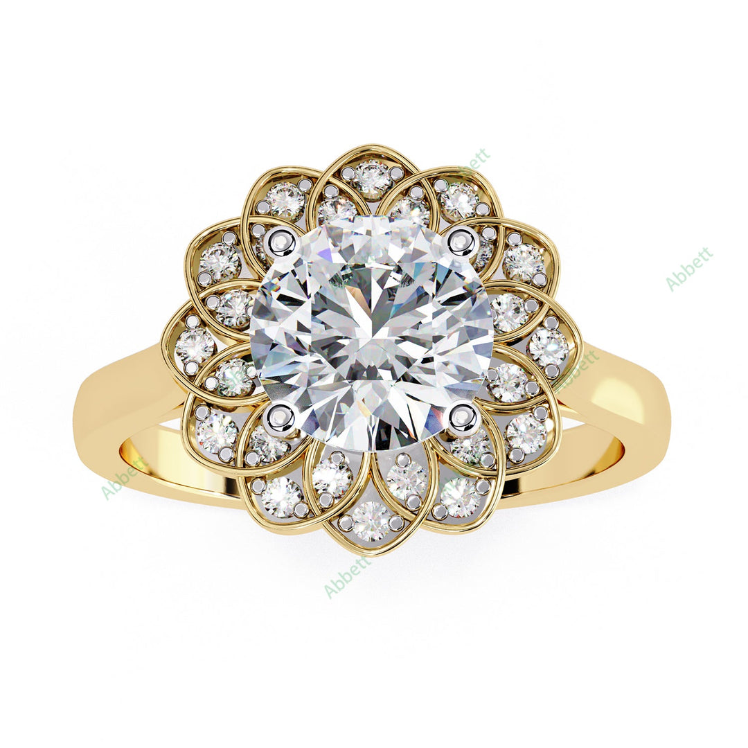 Vintage Engagement Ring ENVI1142
