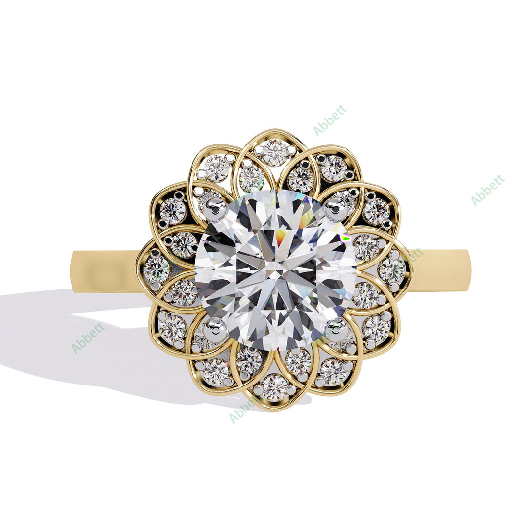 Vintage Engagement Ring ENVI1142
