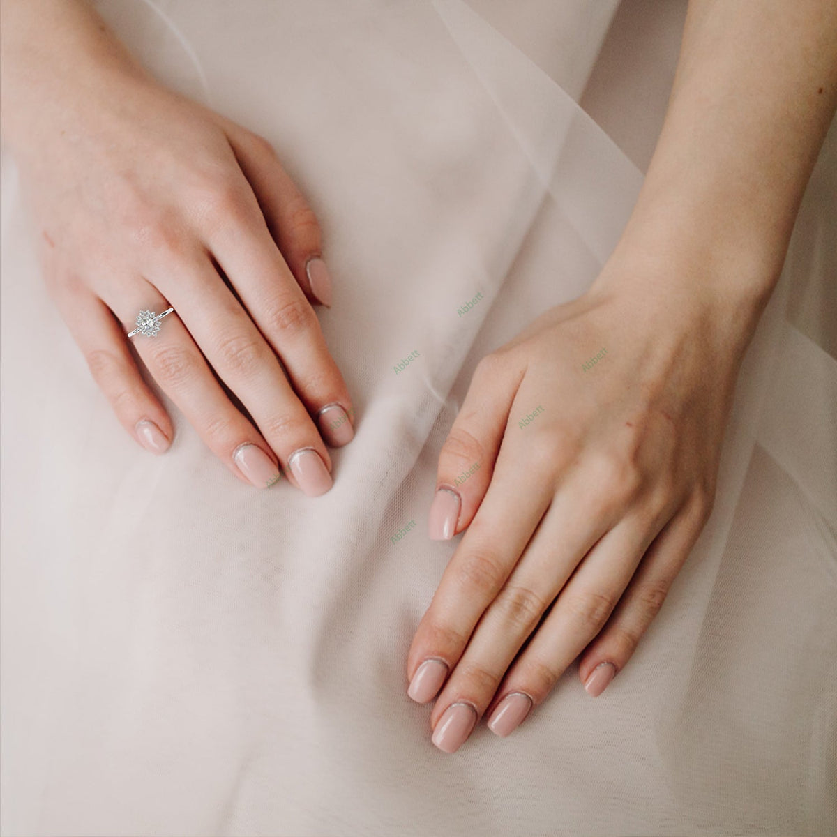 Vintage Engagement Ring ENVI1186