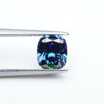Load image into Gallery viewer, Antique cushion blue moissanite
