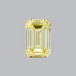 Load image into Gallery viewer, Emerald lab grown yellow diamond
