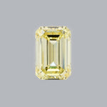 Load image into Gallery viewer, Emerald lab grown yellow diamond
