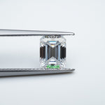 Load image into Gallery viewer, Emerald_colorless_moissanite_1
