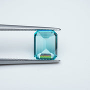 Emerald lab grown Paraiba YAG