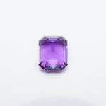 Load image into Gallery viewer, Emerald lab grown purple sapphire
