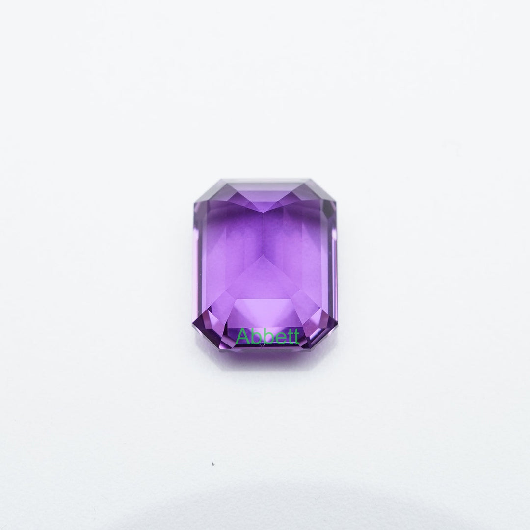Emerald lab grown purple sapphire