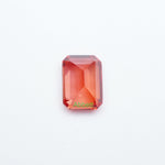 Load image into Gallery viewer, Emerald lab grown sunset coral padparadscha sapphire
