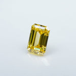 Load image into Gallery viewer, Emerald lab grown yellow diamond
