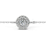 Load image into Gallery viewer, Round Fashion Halo Bracelet HAFA1428

