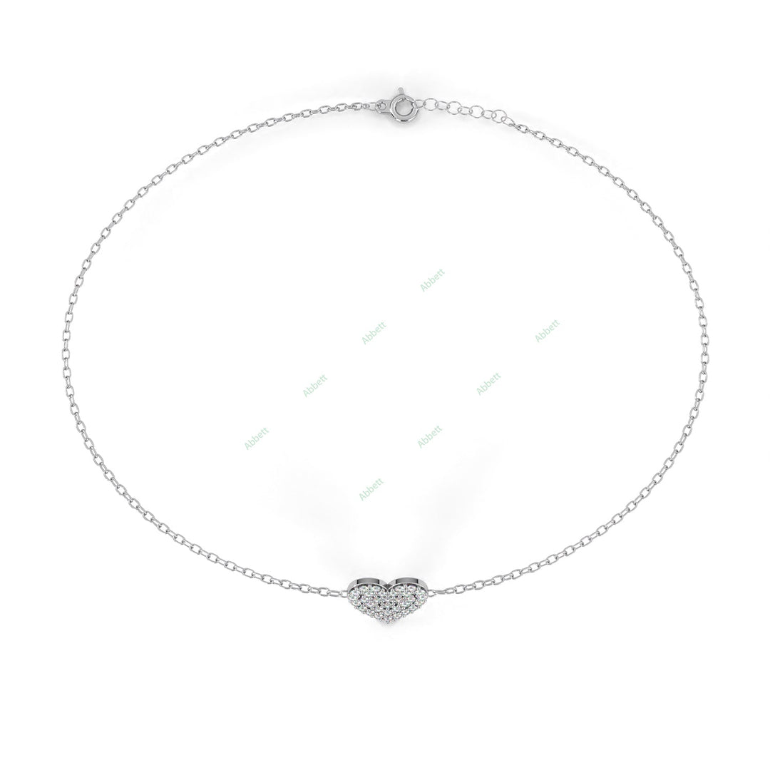 Round Fashion Heart Bracelet HEFA1431