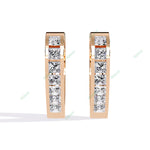 Load image into Gallery viewer, Round Designer Hoops Earring HODE1393
