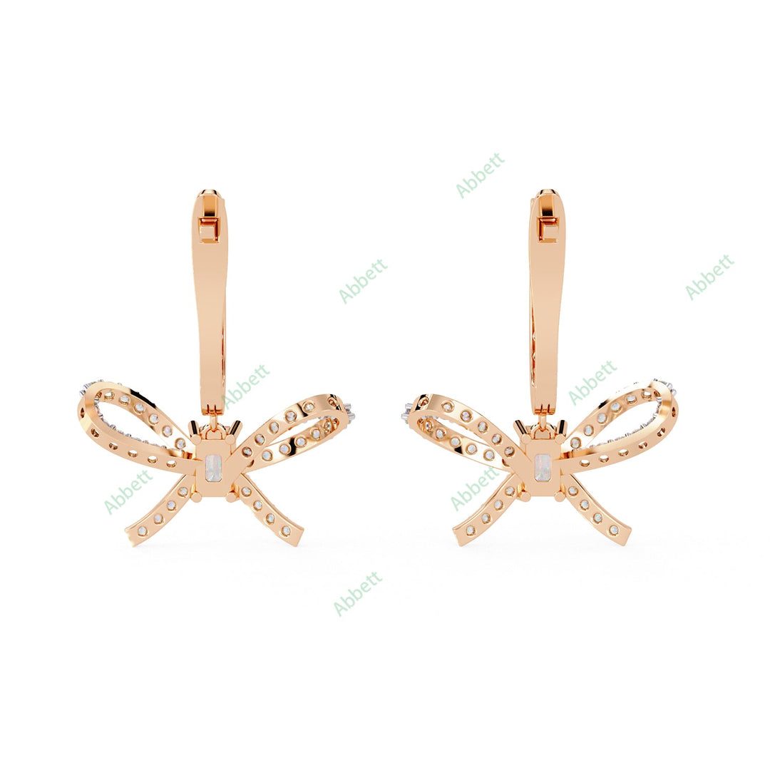 Emerald Designer Hoops Earring HODE1400