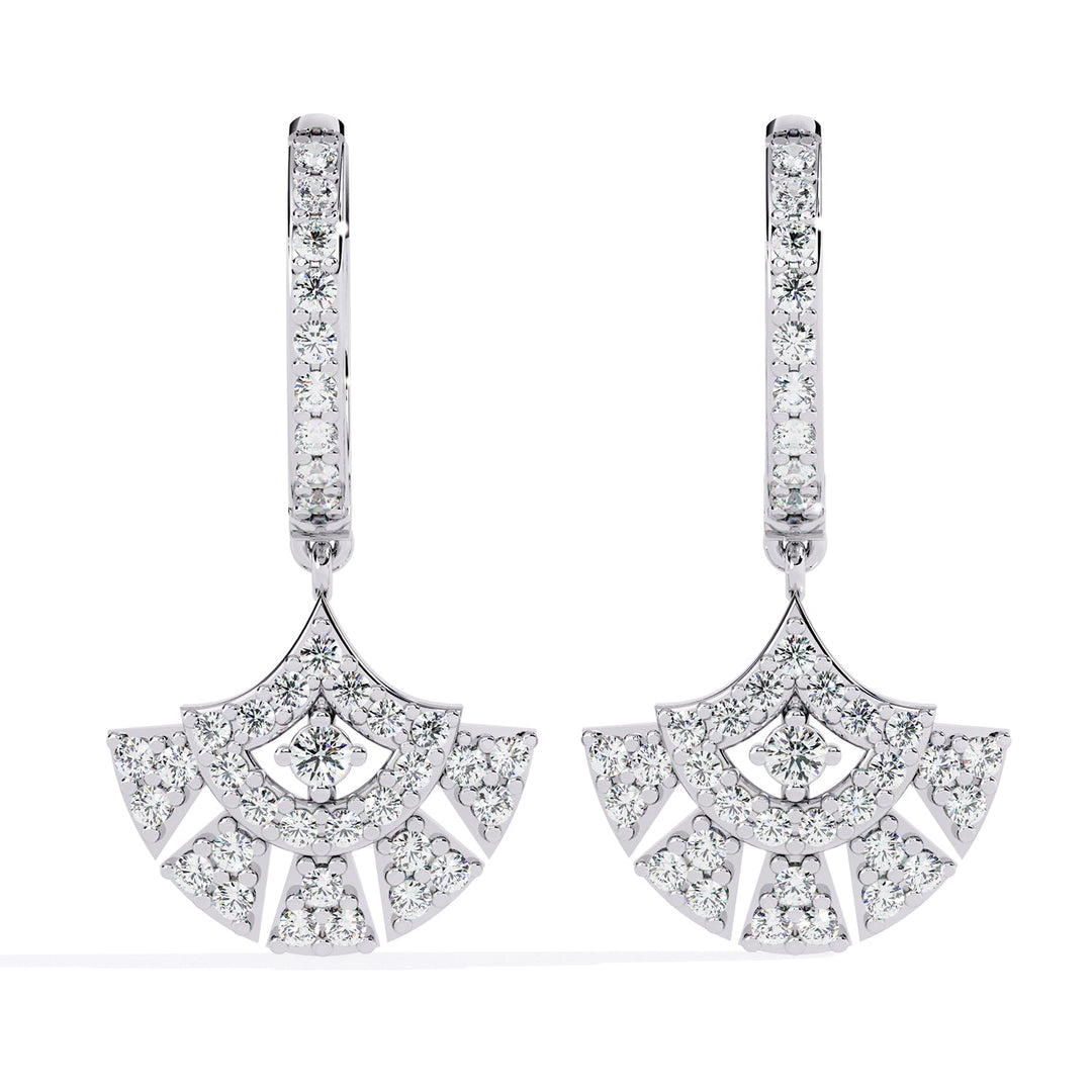 Round Designer Hoops Earring HODE1408