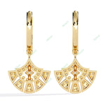 Load image into Gallery viewer, Round Designer Hoops Earring HODE1408
