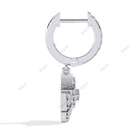 Load image into Gallery viewer, Round Designer Hoops Earring HODE1408
