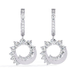 Load image into Gallery viewer, Round Designer Hoops Earring HODE1409
