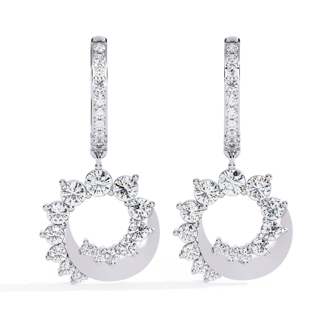 Round Designer Hoops Earring HODE1409