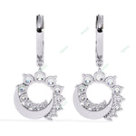 Load image into Gallery viewer, Round Designer Hoops Earring HODE1409

