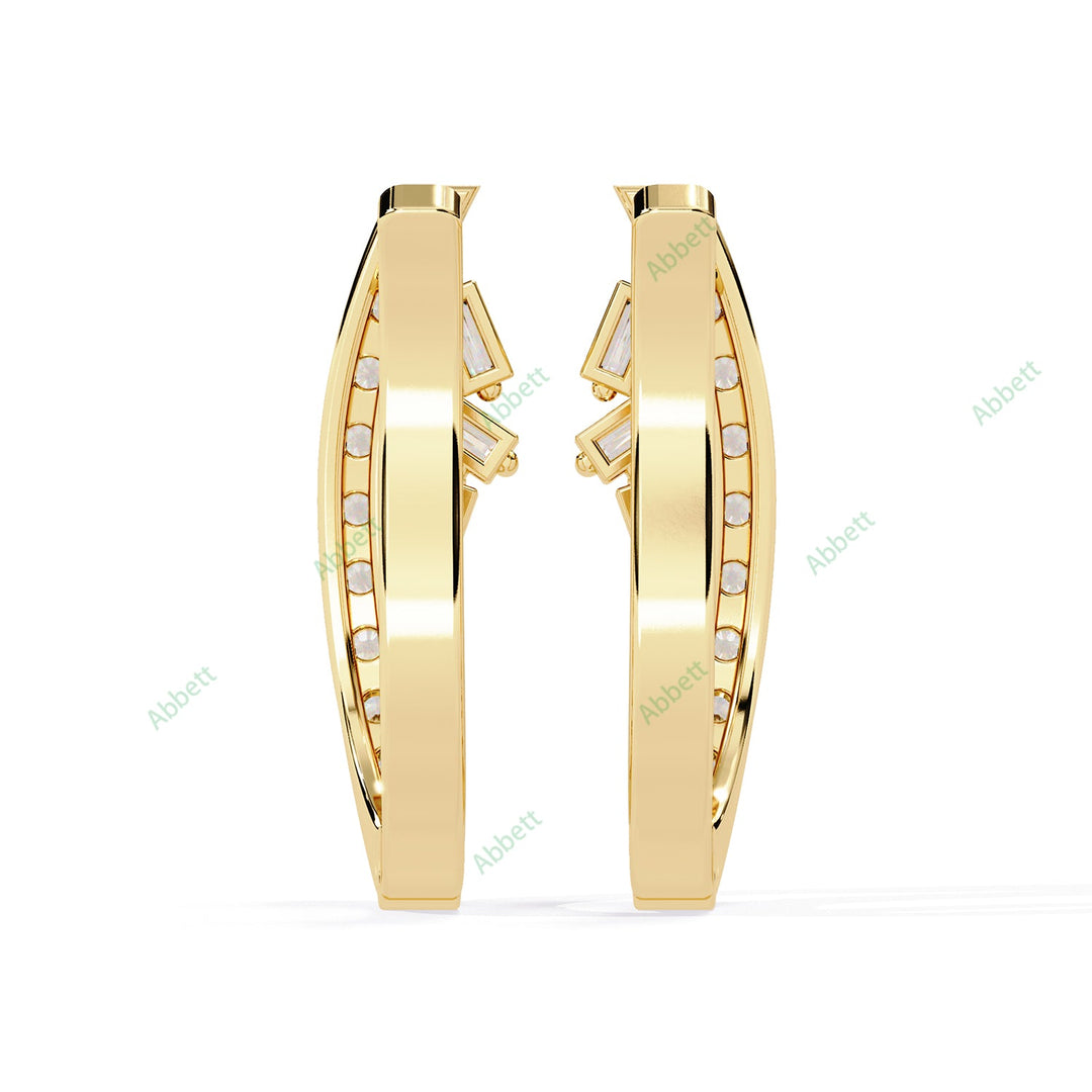 Multi  Fashion Hoops Earring HOFA1376