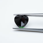 Load image into Gallery viewer, Heart black moissanite
