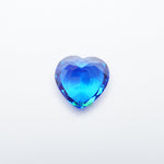 Load image into Gallery viewer, Heart lab grown cobalt spinel
