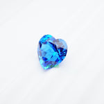 Load image into Gallery viewer, Heart lab grown cobalt spinel
