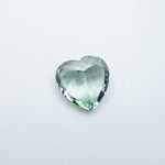 Load image into Gallery viewer, Heart lab grown green sapphire
