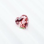 Load image into Gallery viewer, Heart lab grown padparadscha sapphire
