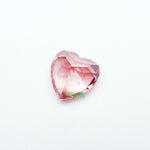 Load image into Gallery viewer, Heart lab grown padparadscha sapphire
