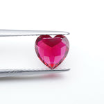 Load image into Gallery viewer, Heart lab grown ruby
