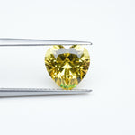 Load image into Gallery viewer, Straight baguette lab grown yellow sapphire
