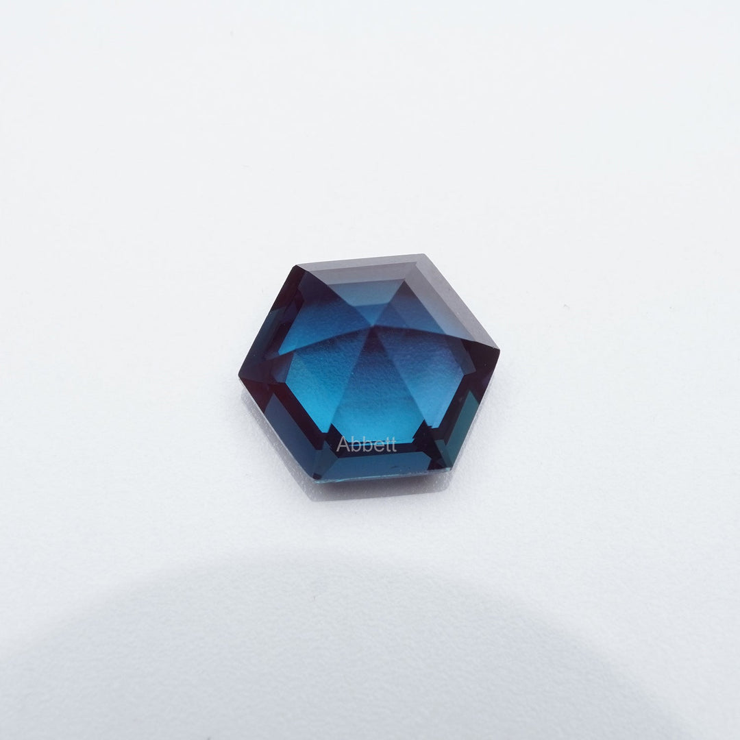 Hexagon lab grown alexandrite