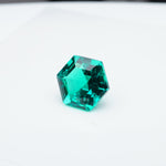 Load image into Gallery viewer, Hexagon lab grown emerald
