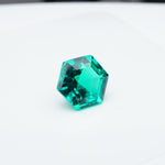 Load image into Gallery viewer, Hexagon lab grown emerald
