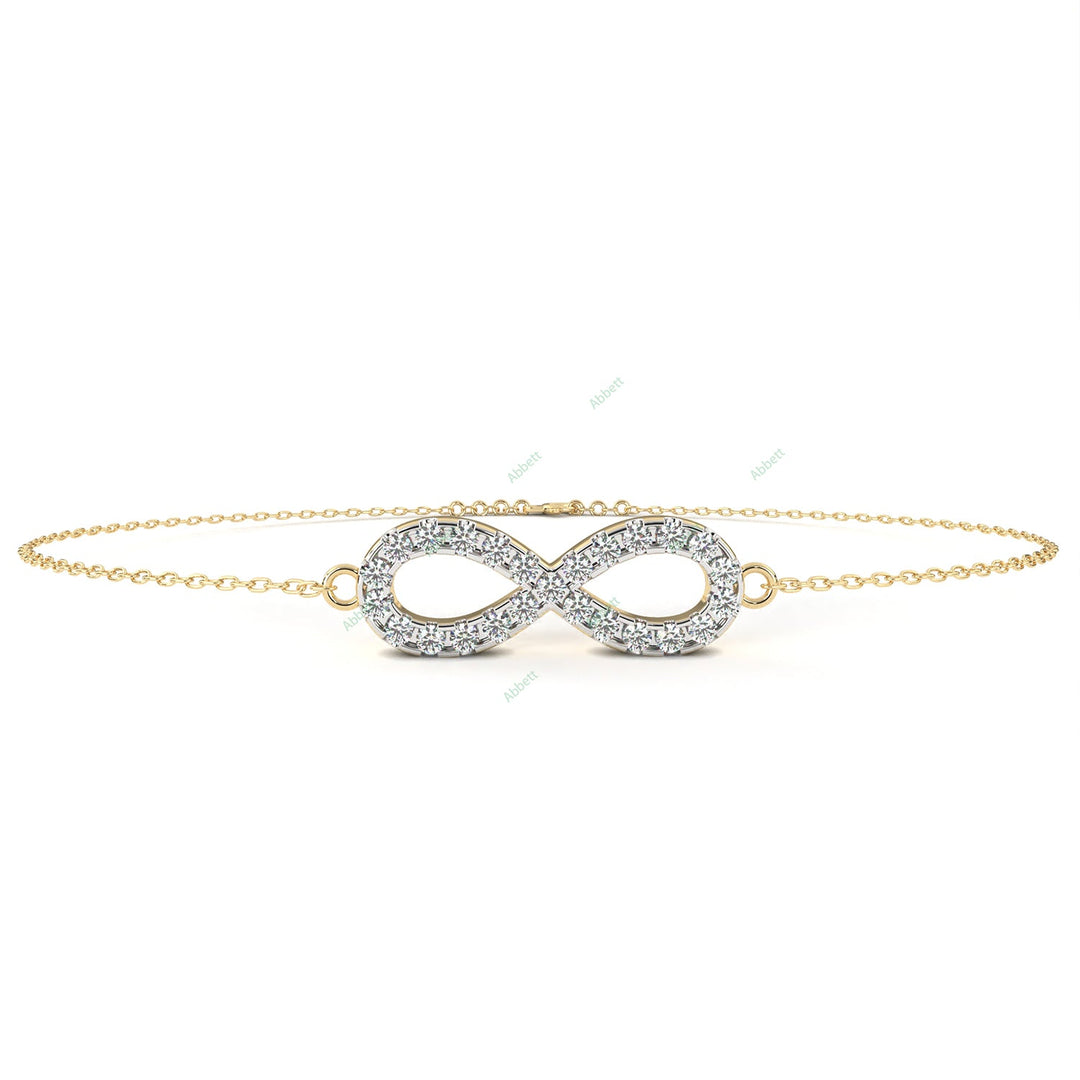 Round Fashion Infinity Bracelet INFA1427