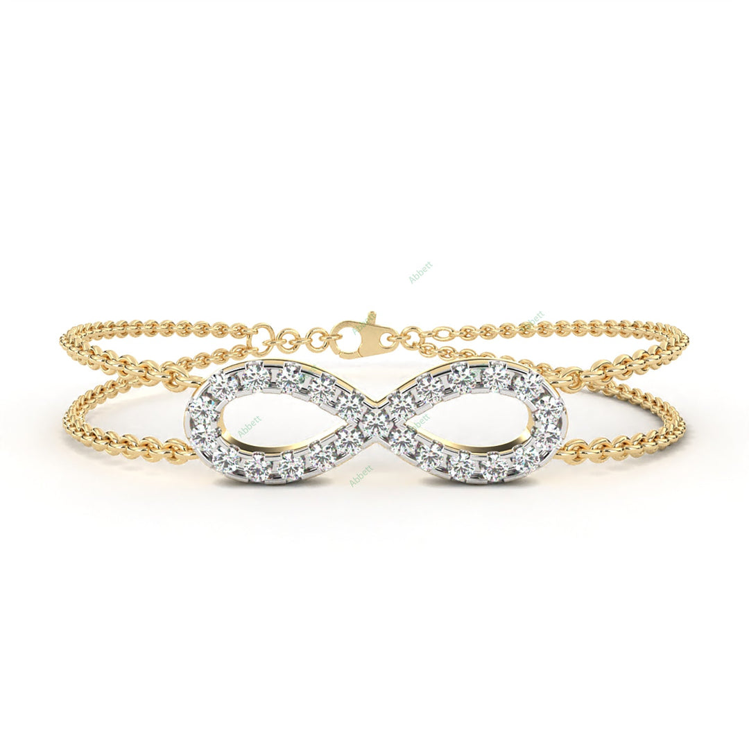 Round Fashion Infinity Bracelet INFA1432