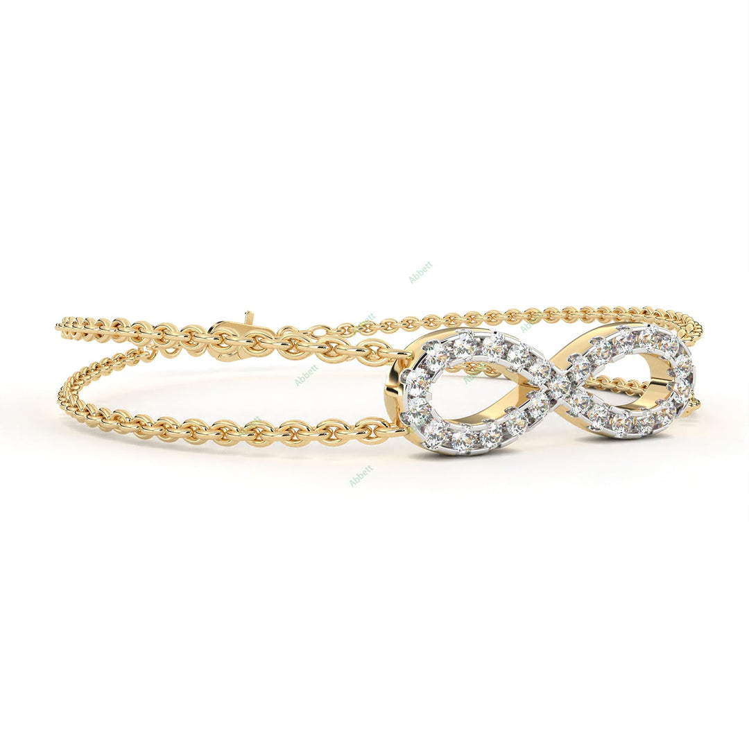 Round Fashion Infinity Bracelet INFA1432