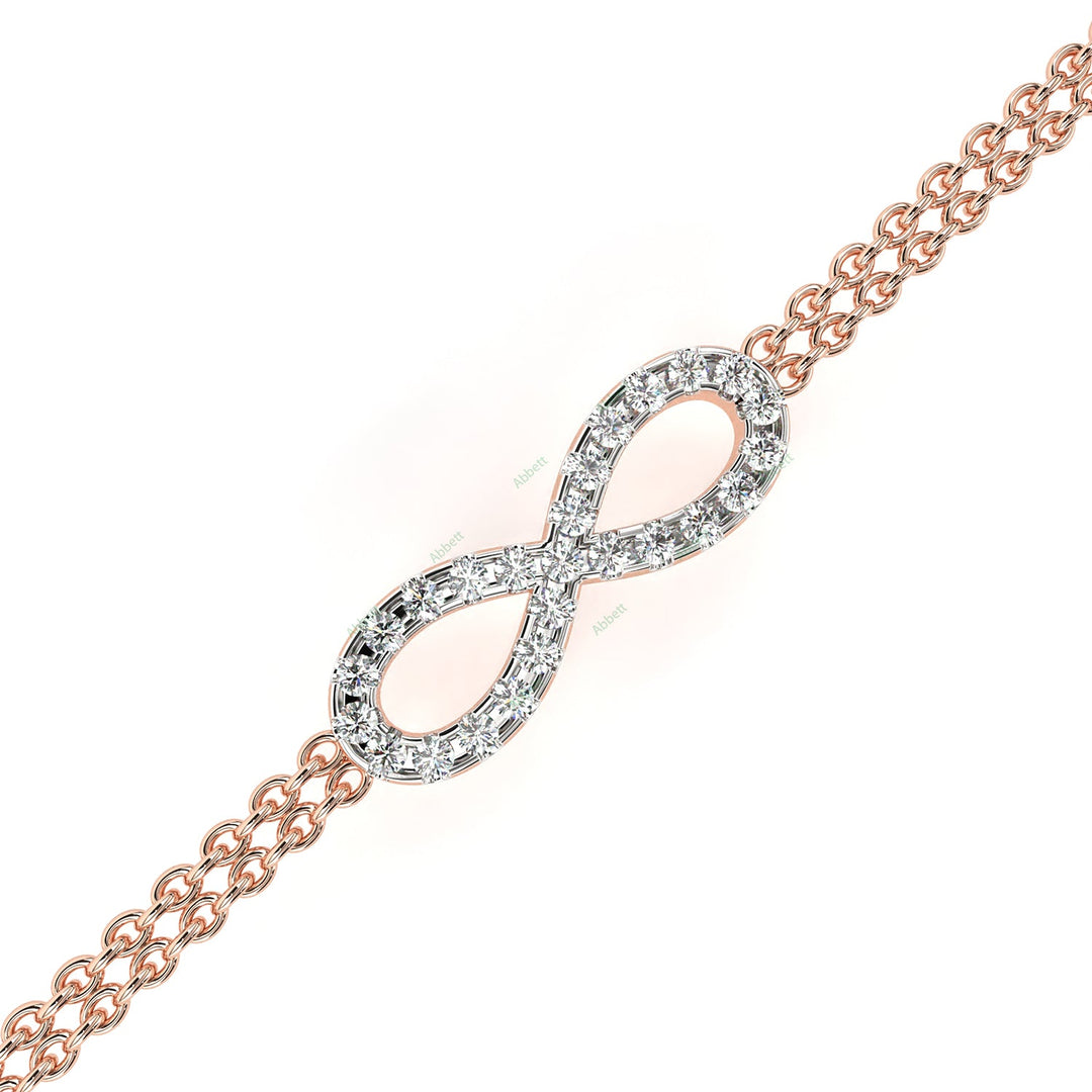 Round Fashion Infinity Bracelet INFA1432