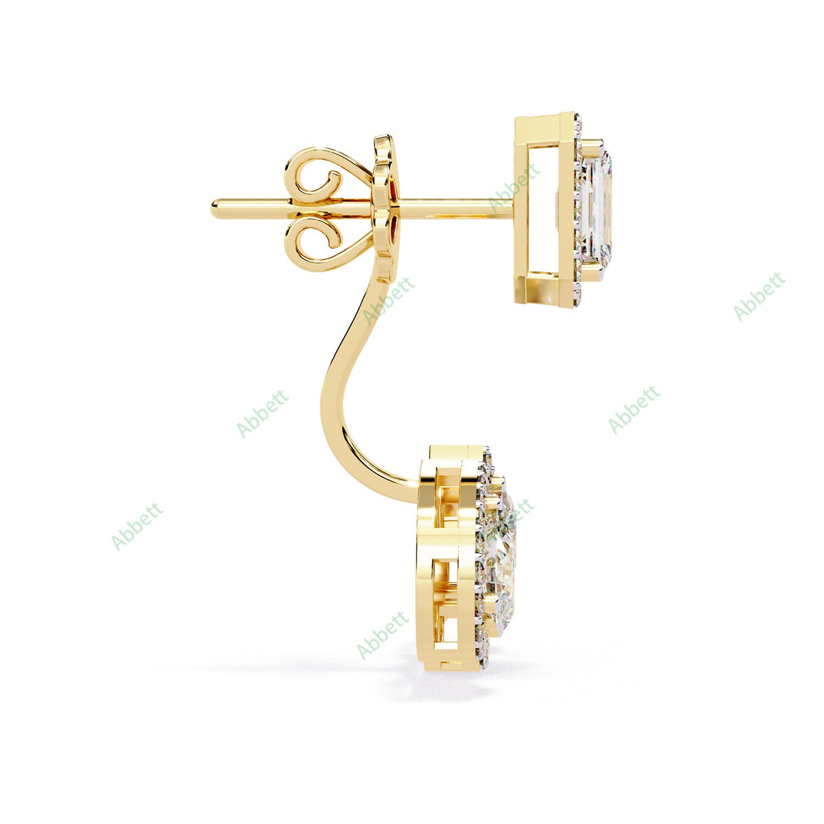 Halo Jacket Earring JAHA1374