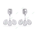 Load image into Gallery viewer, Multi  Halo Jackets Earring JAHA1374
