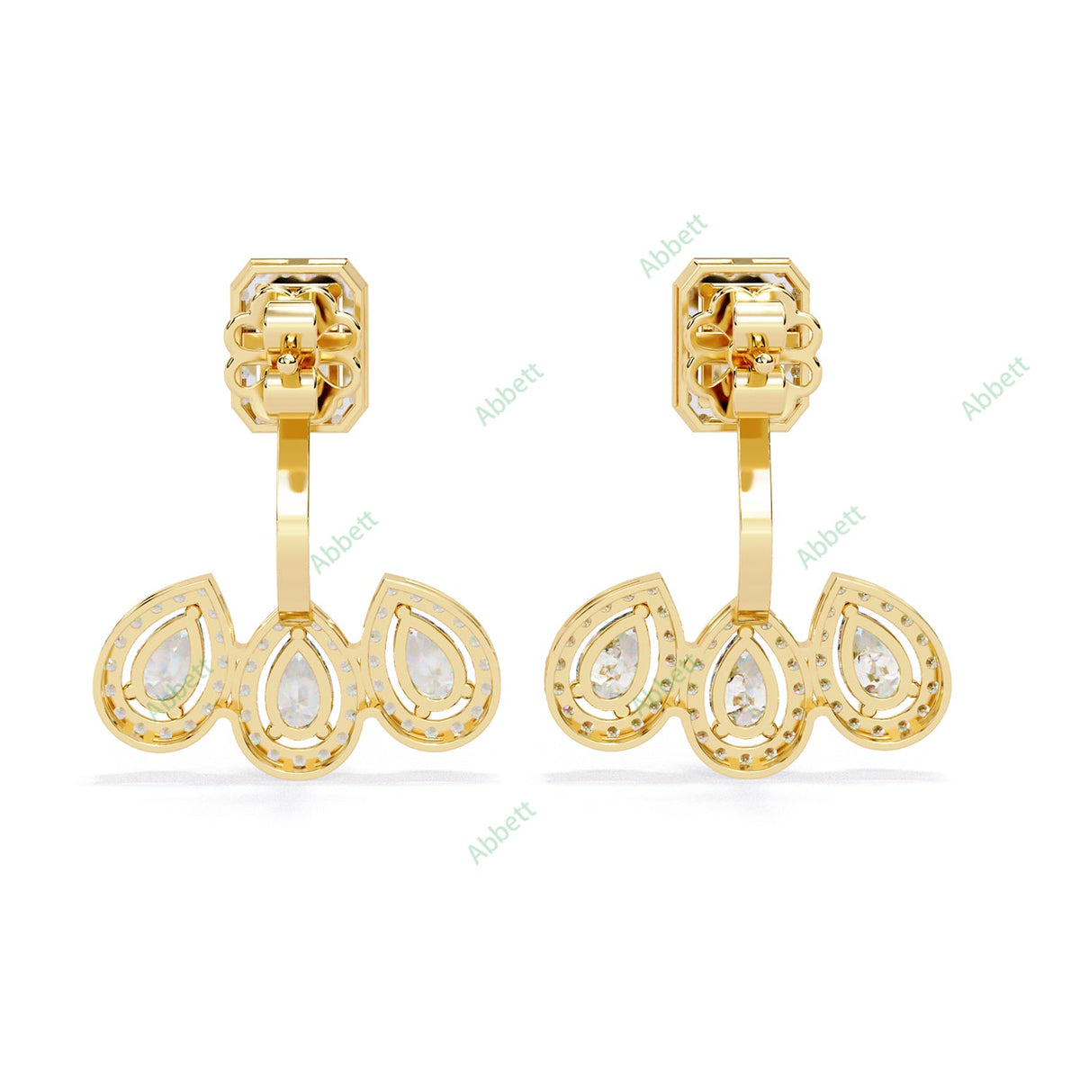 Halo Jacket Earring JAHA1374