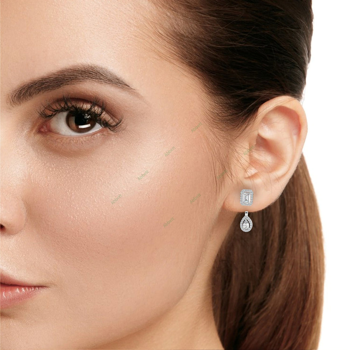 Halo Jacket Earring JAHA1382