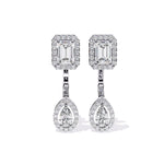 Load image into Gallery viewer, Multi  Halo Jackets Earring JAHA1382
