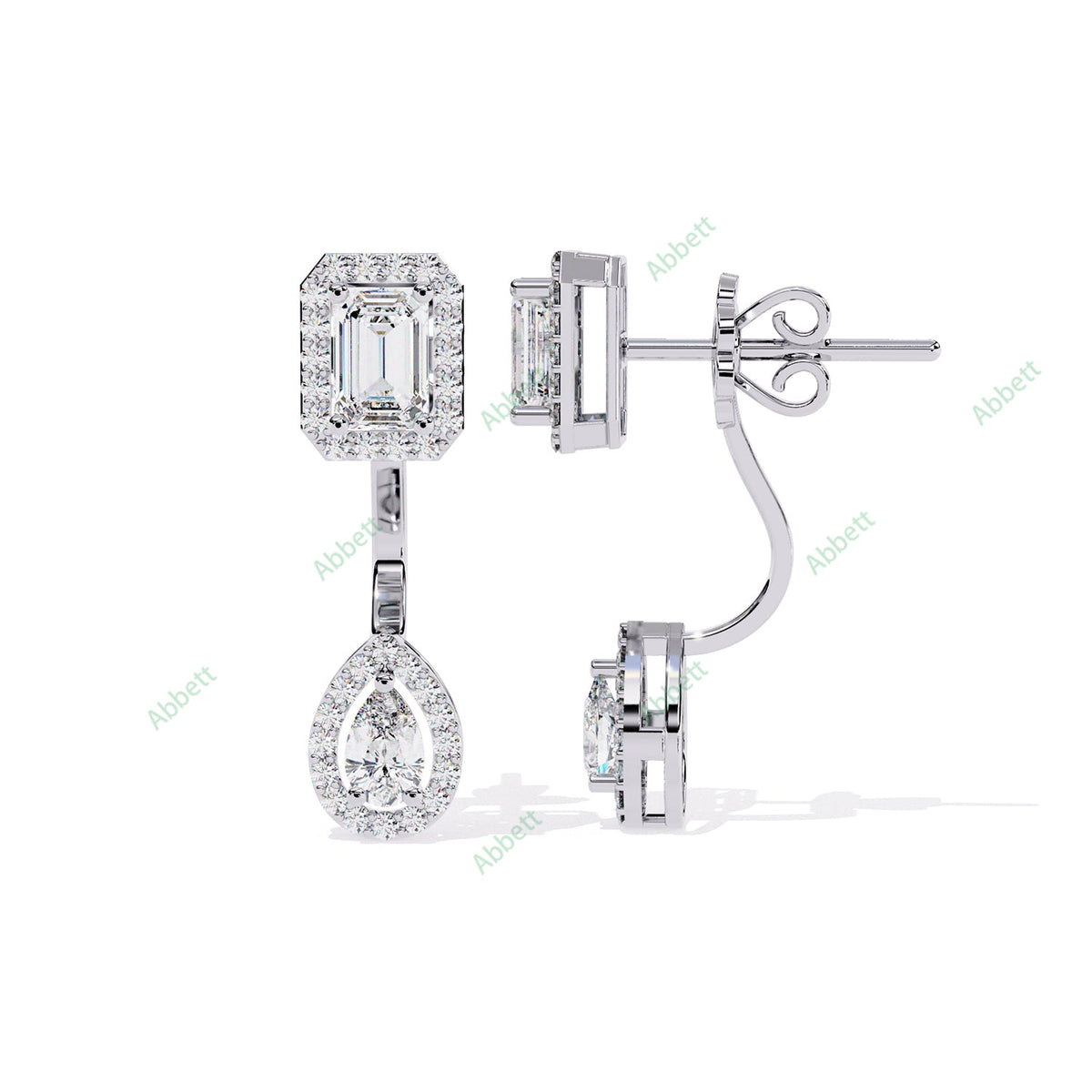 Halo Jacket Earring JAHA1382