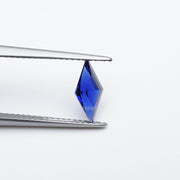 Kite lab grown blue sapphire