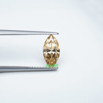 Load image into Gallery viewer, Marquise brown moissanite
