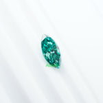 Load image into Gallery viewer, Marquise green moissanite
