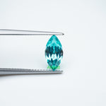 Load image into Gallery viewer, Marquise lab grown Paraiba YAG
