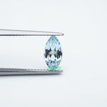 Load image into Gallery viewer, Marquise lab grown aqua sapphire
